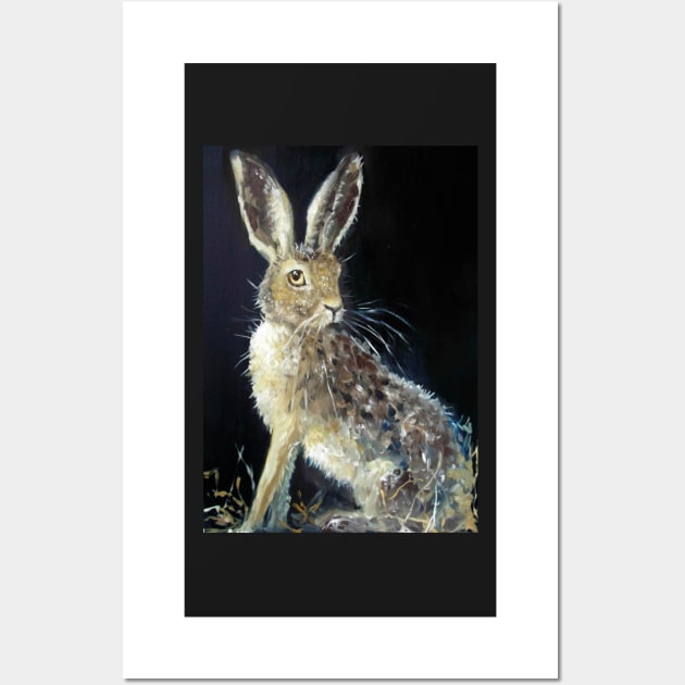 Hare Wall Art by Kuhtina